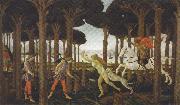 Sandro Botticelli Novella di Nastagio degli onesti (mk36) Sweden oil painting artist